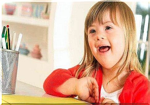 Girl with Down Syndrome