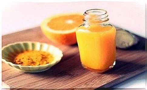 Orange and turmeric against inflammation in the body